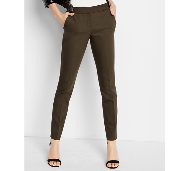 mid rise ankle columnist pant